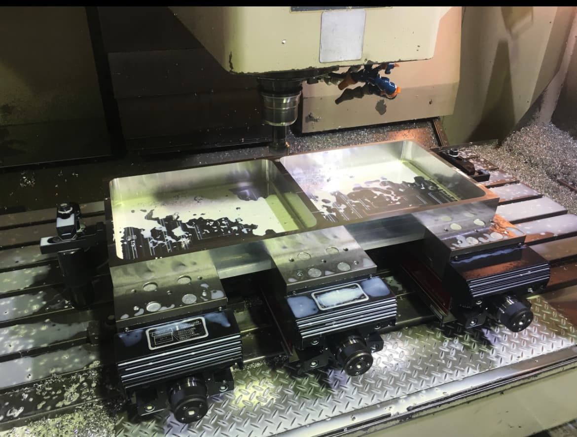 南九州製作所のマシニング加工の現場